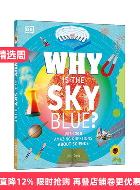 英文原版 Why Is the Sky Blue 天空为什么是蓝色的 200个关于科学的问题解答 精装 英文版 进口英语原版书籍