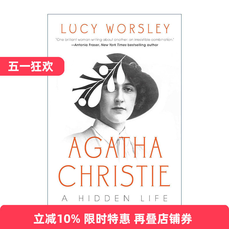 英文原版 Agatha Christie An Elusive Woman 阿加莎克里斯蒂 一个难以捉摸的女人 英国历史学家露西沃斯利 英文版 进口英语书籍
