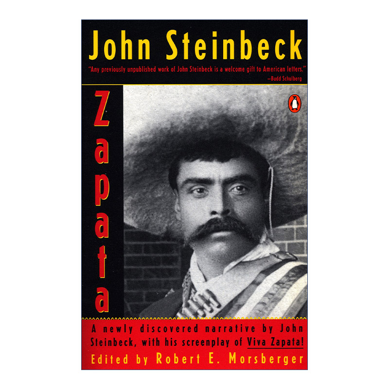 Zapata 萨帕塔 奥斯卡提名剧本萨帕塔传原著 约翰·斯坦贝克John Steinbeck进口原版英文书籍