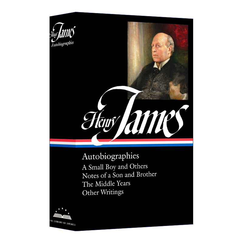 英文原版 Henry James Autobiographies LOA #274 亨利·詹姆斯 自传 精装 英文版 进口英语原版书籍