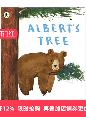 英文原版 Albert's Tree 阿尔伯特的树 儿童动物友谊故事绘本 英文版 进口英语原版书籍
