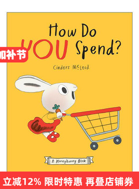 英文原版 How Do You Spend Moneybunny 如何消费 儿童理财启蒙精装绘本 树立正确金钱观 Cinders McLeod 英文版 进口英语原版书籍