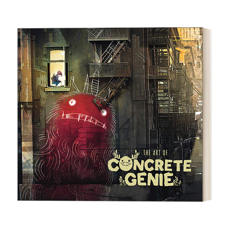 英文原版 The Art of Concrete Genie 壁中精灵游戏艺术设定集精装画册 索尼PS4游戏 PixelOpus工作室 Dark Horse黑马出版 英文版