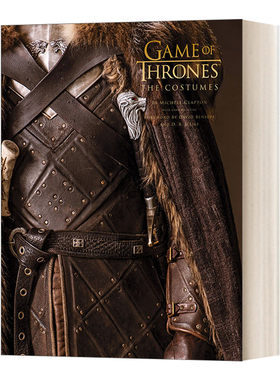 英文原版 Game of Thrones The Official Costume Design Book of1-8 权力的游戏 美剧八季服装服饰艺术画册 英文版 进口英语书籍