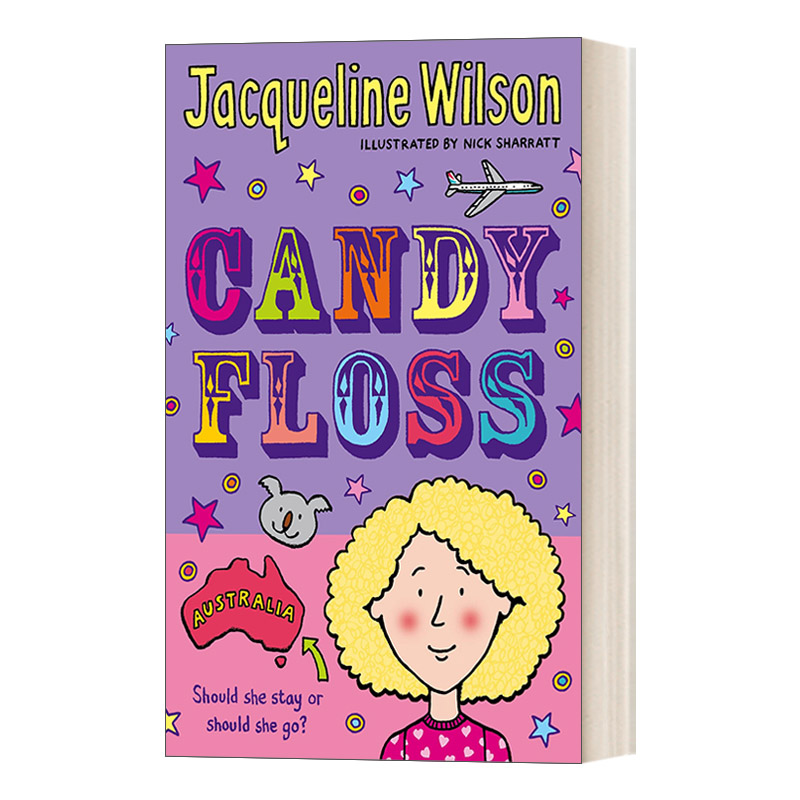 Candyfloss 棉花糖 杰奎琳·威尔逊儿童故事书进口原版英文书籍