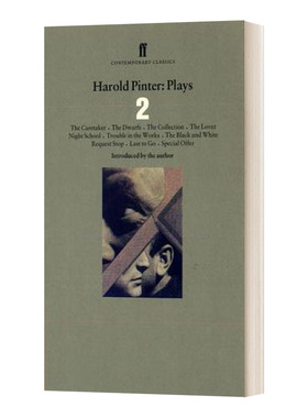 Harold Pinter Plays 2 哈罗德·品特戏剧集2：看管人、收集、情人、进口英文原版书籍