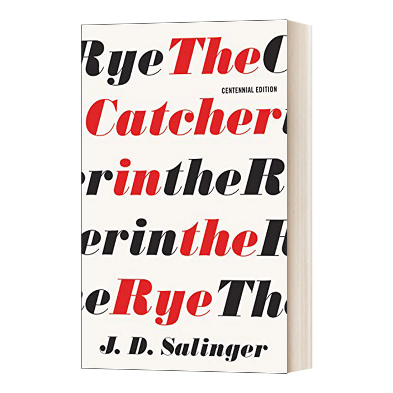 The Catcher in the Rye  麦田里的守望者 塞林格  100周年纪念版进口原版英文书籍
