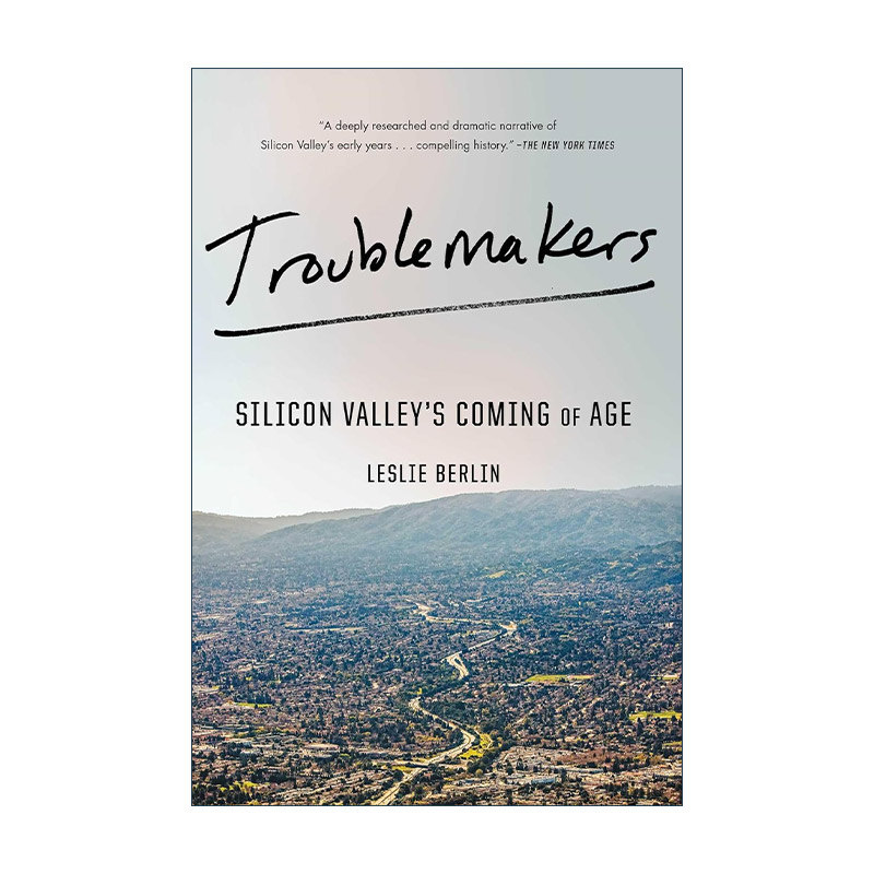 英文原版 Troublemakers 硅谷搅局者 英文版 进口英语原版书籍