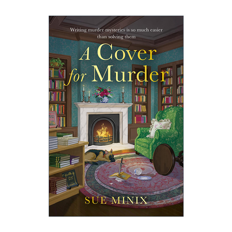 英文原版 A Cover for Murder 谋杀的封面 Sue Minix畅销悬疑小说 书店迷案系列 英文版 进口英语原版书籍