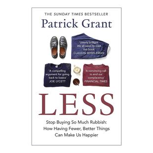 危机 书籍 行头简单 进口英语原版 英文版 帕特里克·格兰特 产业 全球时尚 生活美好 LESS 英文原版