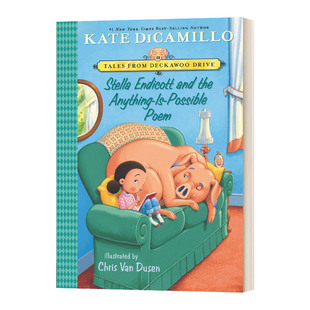 英文原版 Stella Endicott and the Anything Is Possible Poem 小猪梅西续作 英文版 Tales from Deckawoo Drive 5 进口英语书籍