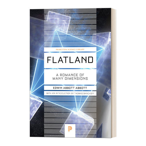 英文原版 Flatland A Romance of Many Dimensions 平面国 多维空间传奇往事 Edwin Abbott Abbott 英文版 进口英语原版书籍