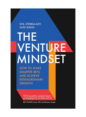 英文原版 The Venture Mindset 风险思维 如何做出更明智的投资并实现非凡的增长 英文版 进口英语原版书籍