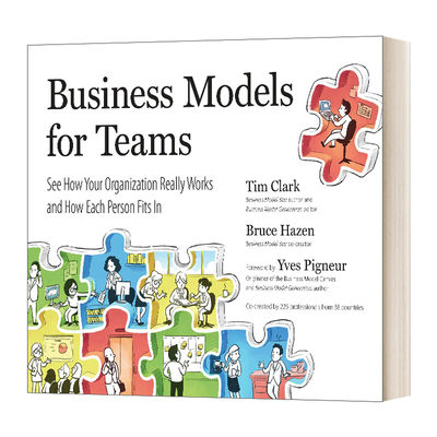 英文原版 Business Models for Teams 团队的商业模型 了解你的组织是如何运作的，以及每个人是如何融入的 英文版 进口英语书籍