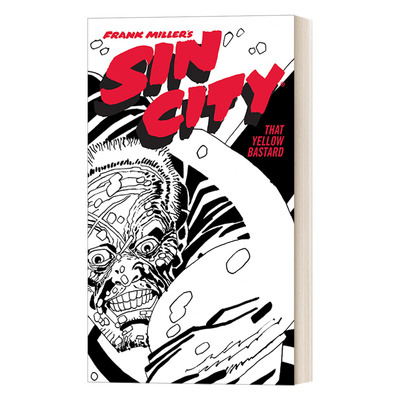 英文原版小说 Frank Miller's Sin City Volume 4 That Yellow Bastard 米勒经典漫画 罪恶之城4 第四版 英文版 进口英语原版书籍