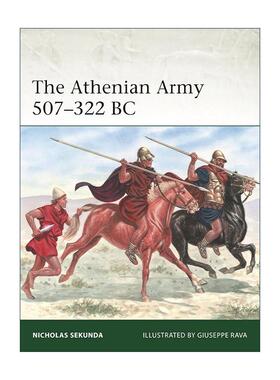 英文原版 The Athenian Army 507–322 BC 雅典军队 军事精锐系列 英文版 进口英语原版书籍