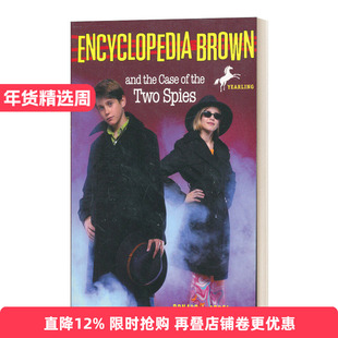 英文原版 Encyclopedia Brown and the Case of the Two Spies 百科全书小布朗 两个间谍的案子 英文版 进口英语原版书籍