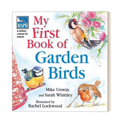 英文原版 RSPB My First Book of Garden Birds RSPB我的第一本花园鸟类书 儿童自然科普绘本 精装 英文版 进口英语原版书籍