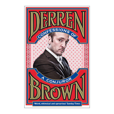 英文原版 Confessions of a Conjuror 魔术师辩白 达伦·布朗自传 英文版 进口英语原版书籍