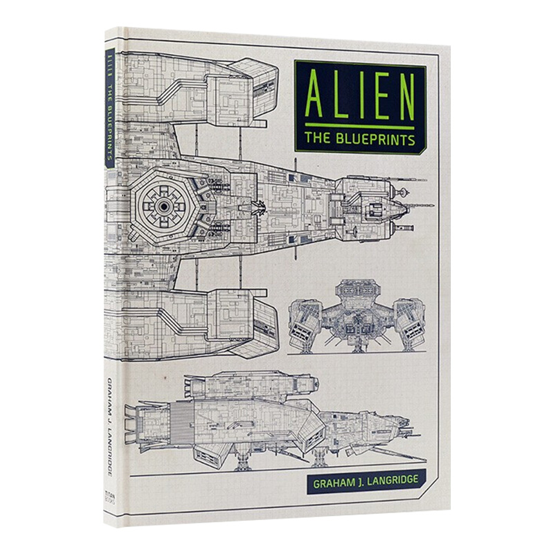 Alien: The Blueprints 异形设定集 蓝图设定进口原版英文书籍