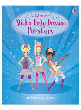 Sticker Dolly Dressing: Popstars 多莉贴纸 打扮的流行歌手进口原版英文书籍