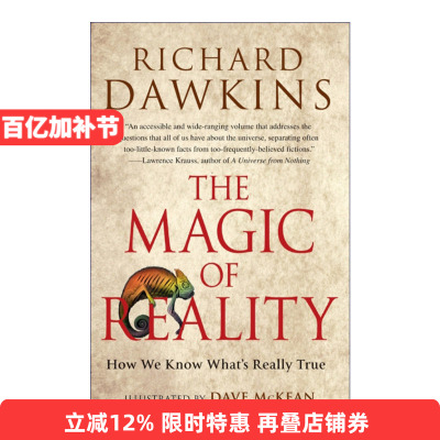 英文原版 The Magic of Reality 自然的魔法 我们如何知道什么是真的 英国皇家科学院院士 牛津大学教授理查德道金斯 进口书籍