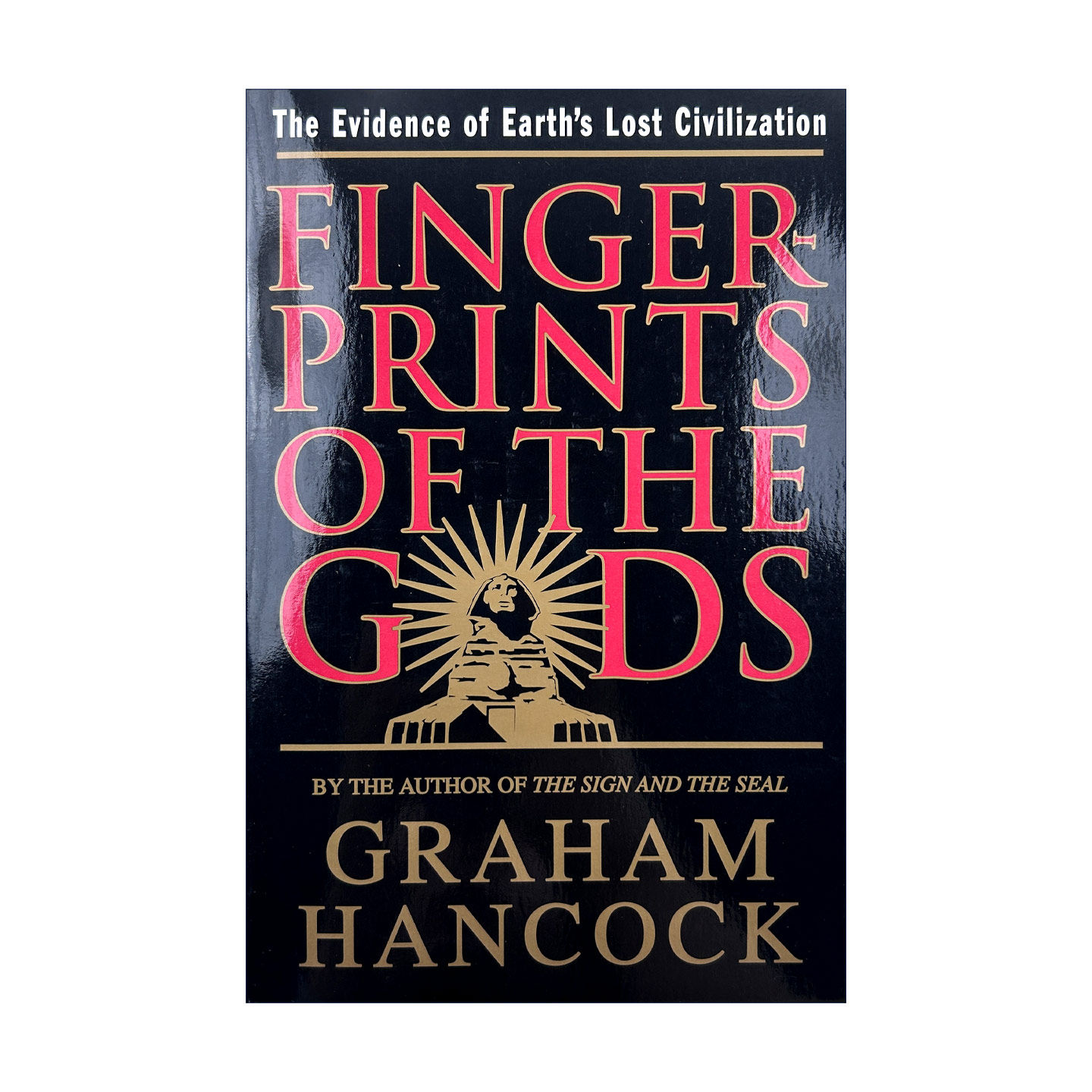 英文原版 Fingerprints of the Gods 众神的指纹 地球文明消失的证据 Graham Hancock 英文版 进口英语原版书籍