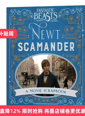 英文原版 Fantastic Beasts and Where to Find Them Newt Scamander 神奇动物在哪里 纽特·斯卡曼德 英文版 进口英语原版书籍