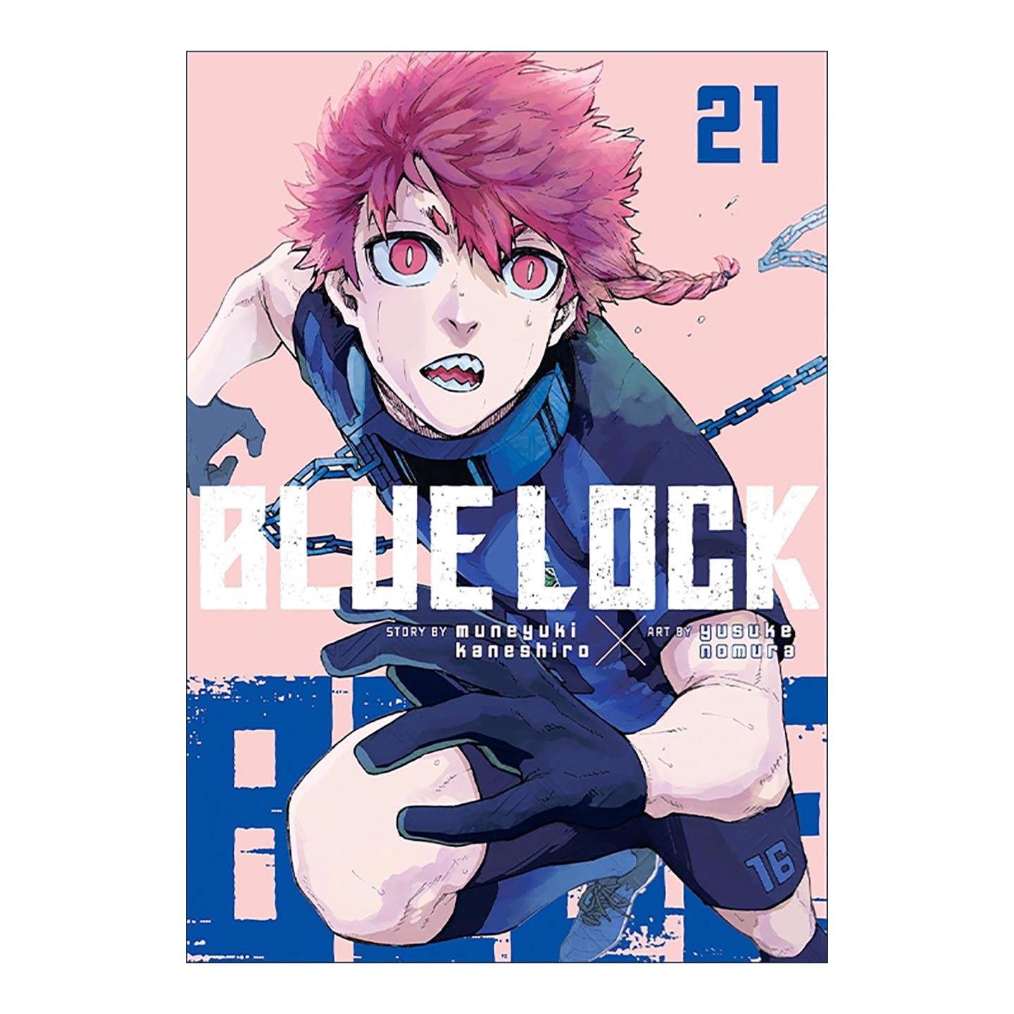 英文原版 Blue Lock 21 蓝色监狱系列21 同名日本动漫 足球体育漫画 野村优介 英文版 进口英语原版书籍