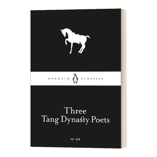 英文原版Three Tang Dynasty Poets 王维李白杜甫诗选 企鹅小黑书 英文版 进口英语原版书籍