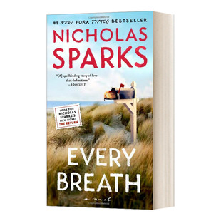 Sparks进口原版 Every Nicholas 每次呼吸 英文书籍 Breath