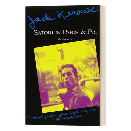 Satori in Paris and Pic 巴黎之悟 Jack Kerouac进口原版英文书籍