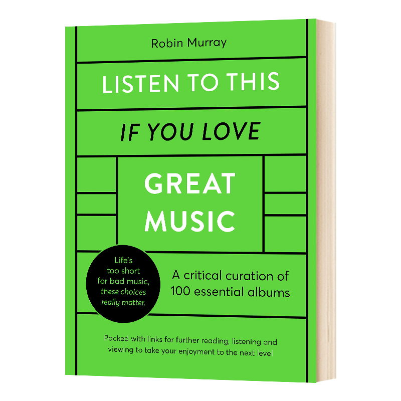 英文原版 Listen to This If You Love Great Music 精选100张专辑 音乐推荐指南 英文版 进口英语原版书籍