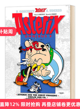 Asterix: Asterix Omnibus 8  高卢英雄历险记 22-24 合订本 卷八进口原版英文书籍
