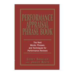 Performance Appraisal Phrase Book绩效评估常用语手册进口英文原版书籍