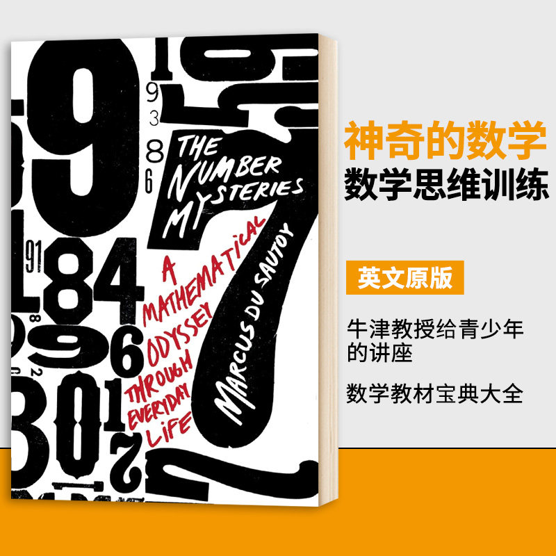 神奇的数学 牛津教授给青少年的讲座 The Number Mysteries 英文原版 数学教材宝典大全 数学思维训练辅导 英文版进口英语教辅书籍