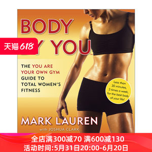 Body by You你的身体你做主全面女性健身指南 Mark Lauren进口原版英文书籍