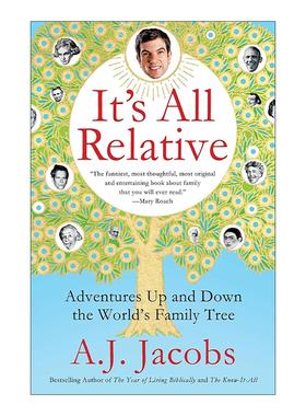 英文原版 It's All Relative 万物的奇妙亲缘 世界家谱的追踪与探索之旅 英文版 进口英语原版书籍