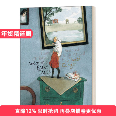 英文原版 Andersen's Fairy Tales minedition minibooks 安徒生童话 经典儿童精装绘本 儿童故事 Lisbeth Zwerge 英文版 进口书籍