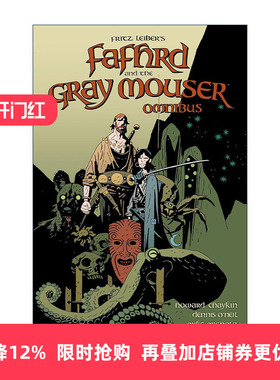 英文原版 Fafhrd and the Gray Mouser Omnibus 范赫德与灰鼠 精选集 含雨果奖获奖作品邂逅兰克马尔 黑马漫画 Fritz Leiber英文版