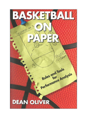 英文原版 Basketball on Paper 纸上篮球 篮球数据统计方法 迪恩·奥利弗 英文版 进口英语原版书籍