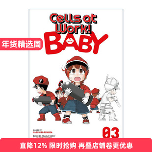 Cells at Work! Baby 3 工作细胞 婴儿篇3 漫画进口原版英文书籍