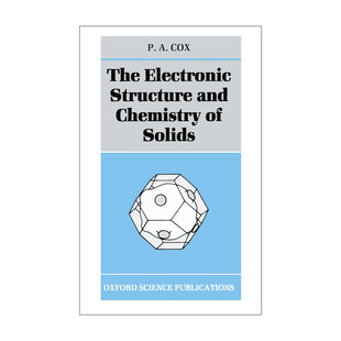 英文原版 The Electronic Structure and Chemistry of Solids 固体的电子结构与化学 英文版 进口英语原版书籍