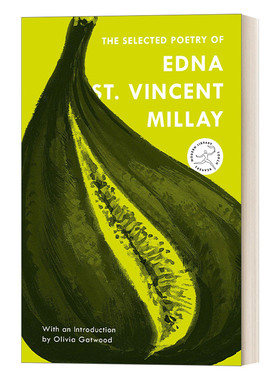 英文原版 The Selected Poetry of Edna St.Vincent Millay 埃德娜圣文森特米莱诗选 兰登书屋现代图书馆火炬手系列 英文版 进口书