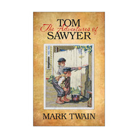 英文原版 Adventures of Tom Sawyer 汤姆·索亚历险记 Mark Twain马克吐温 英文版 进口英语原版书籍