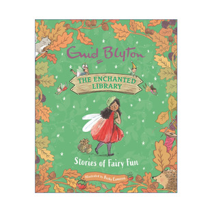 Stories Fun The Library 英文版 书籍 英文原版 精装 Enchanted Blyton 童话故事 Fairy 进口英语原版 Enid
