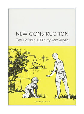 英文原版 New Construction 新建筑 漫画集 洛杉矶时报图书奖入围 伊格纳兹奖得主Sam Alden 英文版 进口英语原版书籍