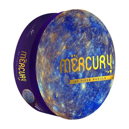 Mercury: 100 Piece Puzzle 水星拼图100片  太空主题进口原版英文书籍