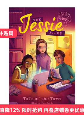 英文原版 The Jessie Files 02 Talk of the Town A Boxcar Children Book 杰西档案系列2 小镇之谈 棚车少年 进口英语原版书籍