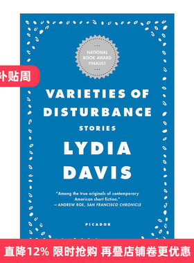 Varieties of Disturbance: Stories 困扰种种 莉迪亚·戴维斯进口原版英文书籍